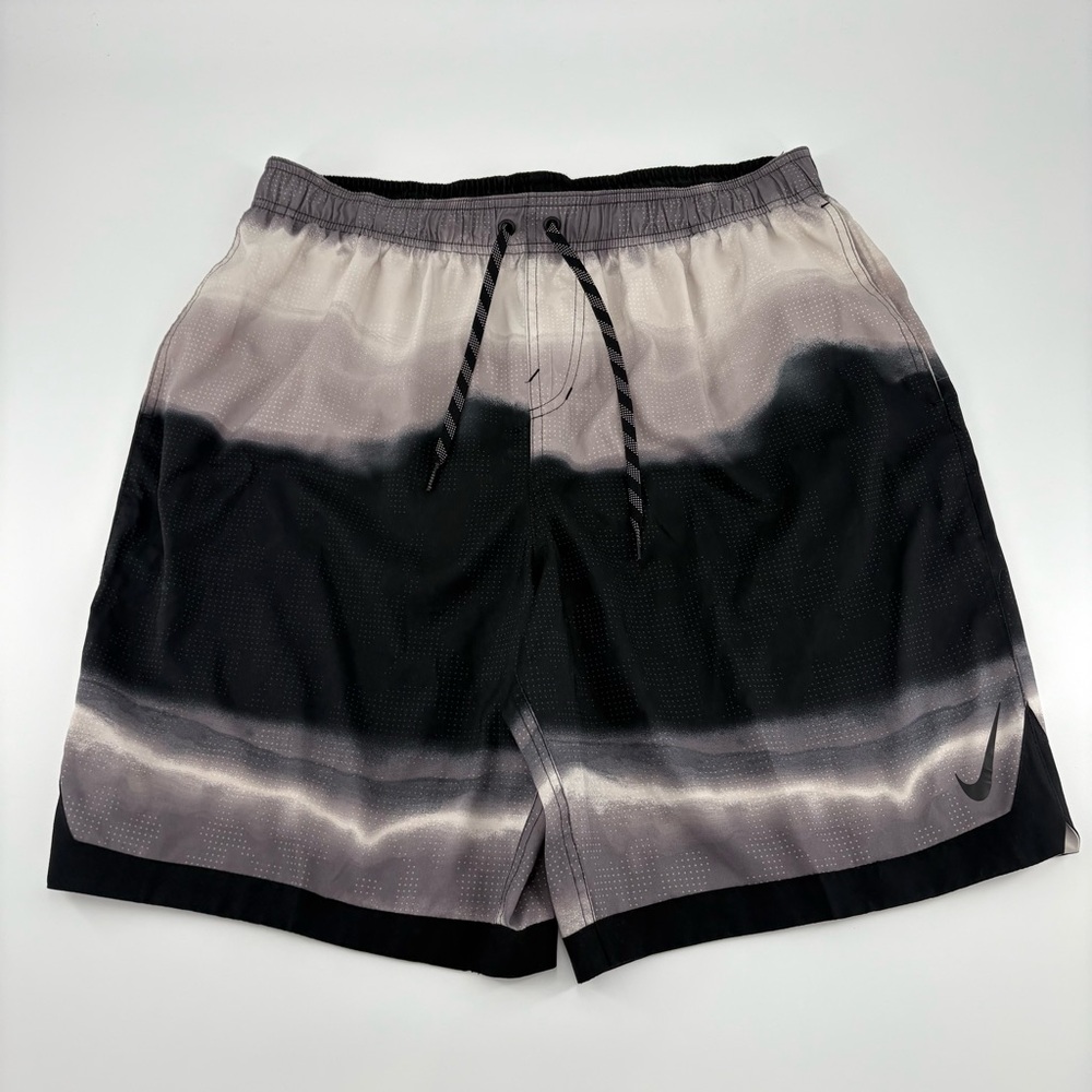 Nike Gradient‎ Black and Gray Swim Suit Men’s Size XL
